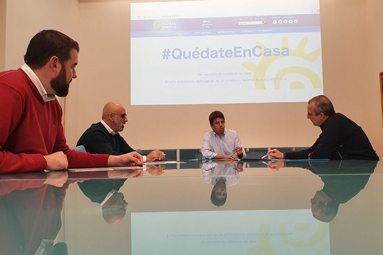 La Diputación de Alicante y la CEV preparan medidas para relanzar la economía provincial