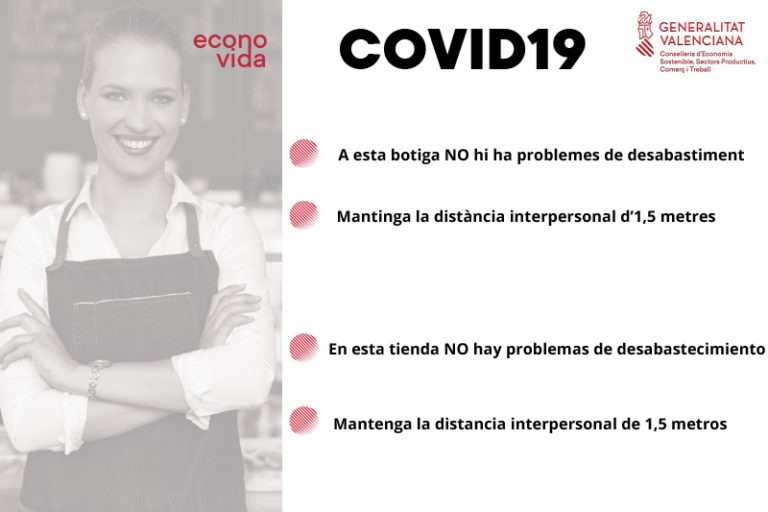 Economía informa a comercios y entidades locales sobre las medidas a implantar para hacer frente al COVID-19