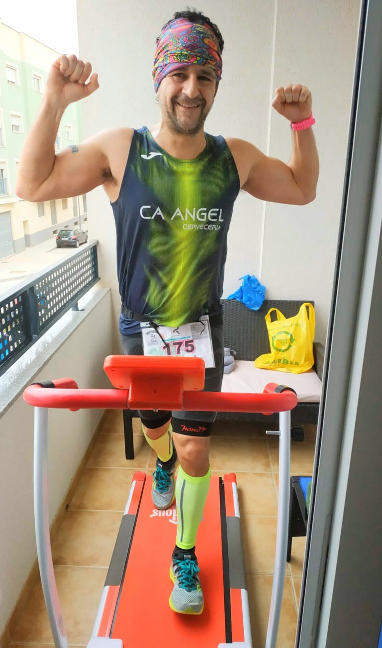 El Ca Ángel participa en la media maratón y 10 k Alicante Quédate en casa y en el 50/100 k Indoor Confinamiento 2020