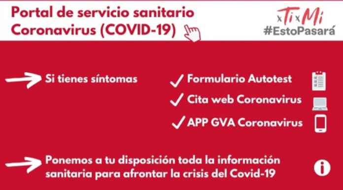 Portal de servicio sanitario Coronavirus (COVID-19)
