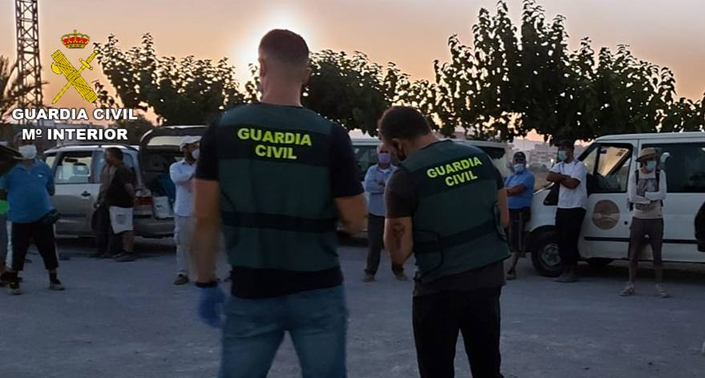 La Guardia Civil investiga a dos mujeres por un presunto delito contra los derechos de los trabajadores