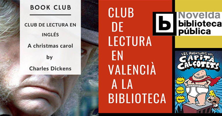 Esta tarde, club de lectura en inglés, y mañana en valenciano en la Ludoteca Municipal