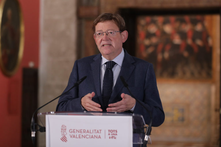Declaració institucional del president de la Generalitat sobre noves mesures en la Comunitat Valenciana davant la pandèmia de COVID-19