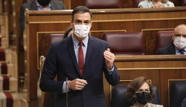 Pedro Sánchez propone revisar el estado de alarma en cuatro meses