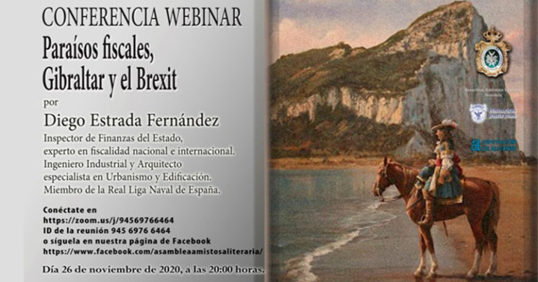 Conferencia online sobre Paraísos Fiscales, Gibraltar y El Brexit