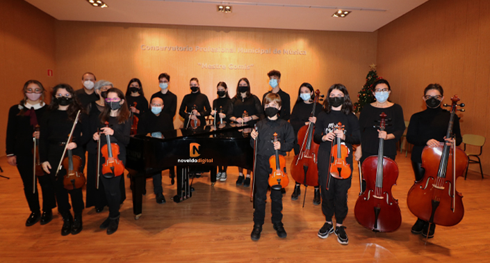 Concierto de Navidad de la orquesta de Cuerda del Conservatorio Mestre Gomis