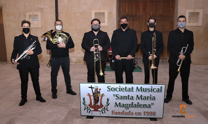 Terminamos el año con la música de la Sociedad Musical Santa María Magdalena