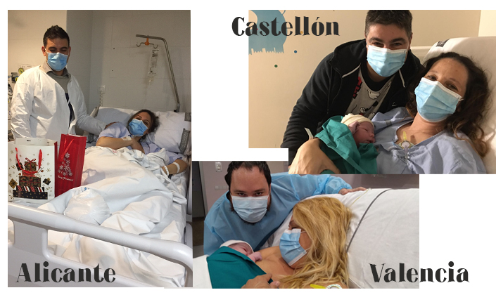 El Hospital de Sagunt registra el primer nacimiento del año en la Comunitat Valenciana
