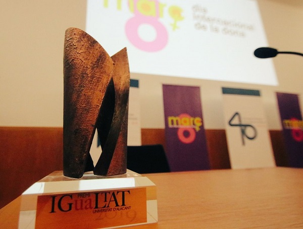 La Universidad de Alicante convoca el Premio de Igualdad 2021