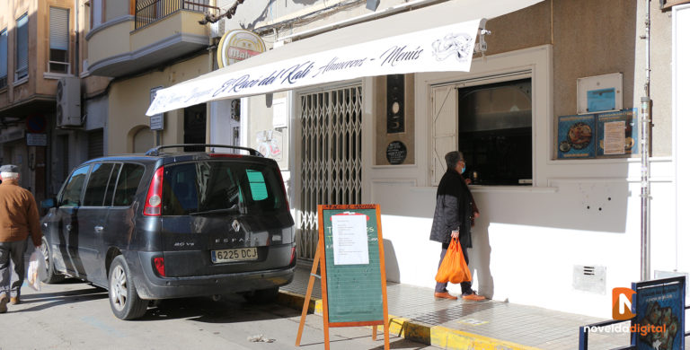 La hostelería en Novelda vuelve a cerrar sus puertas