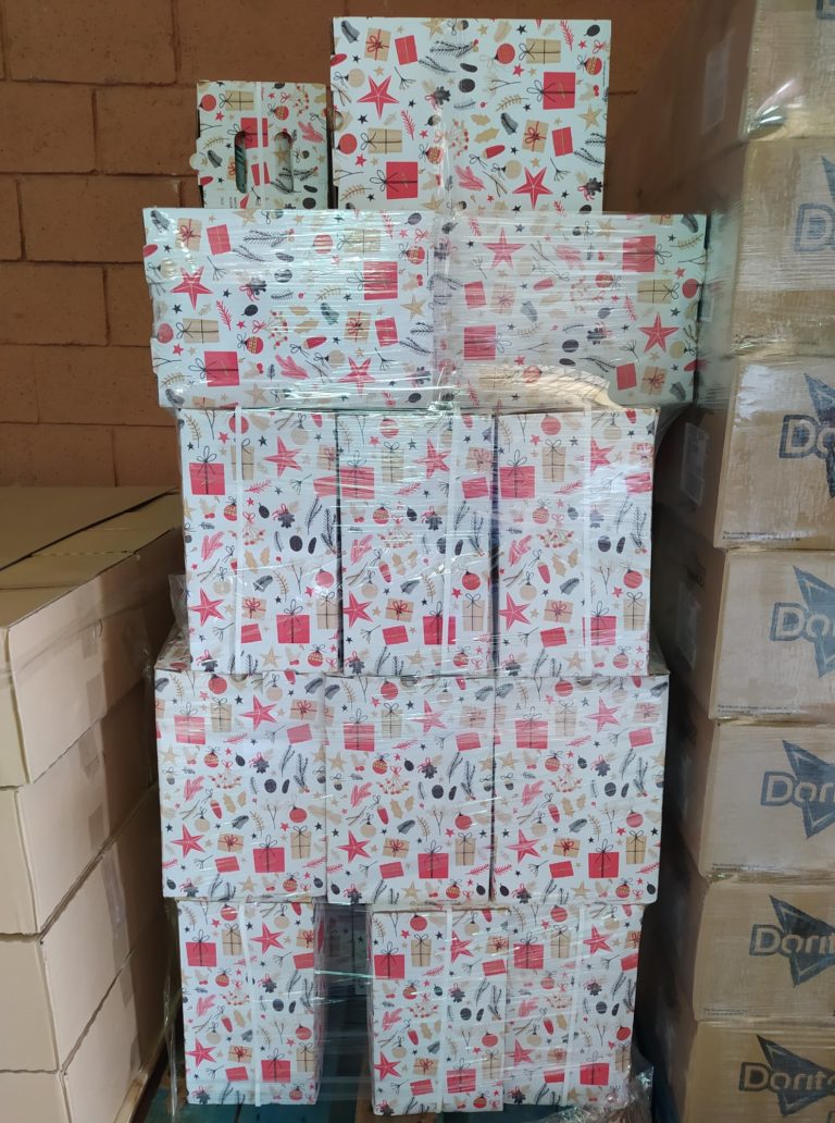 La Diputación dona cerca de 250 lotes de alimentos para su reparto entre las familias más desfavorecidas