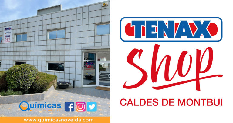 Químicas Novelda y Sixmak crean un nuevo punto de venta Tenax Shop en Barcelona
