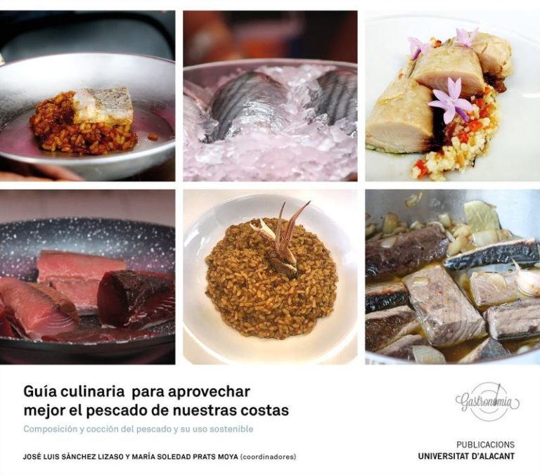 Guía culinaria sobre Gastronomía editada por la Universidad de Alicante enseña cómo aprovechar mejor el pescado