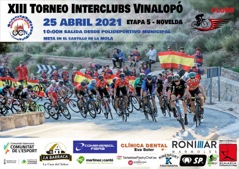 El Próximo domingo se disputa el XIII Torneo Interclubs Vinalopó de ciclismo