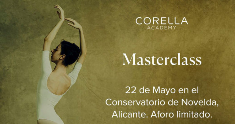 El Conservatorio de Danza ofrece una máster class impartida por Carmen Corella