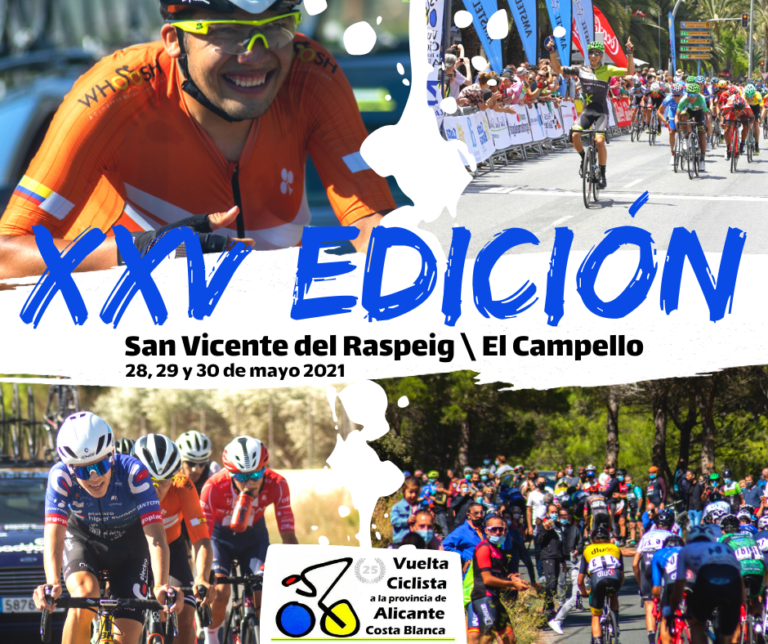 La Vuelta Ciclista a la Provincia ‘Costa Blanca’ llega este fin de semana de la mano de la Diputación