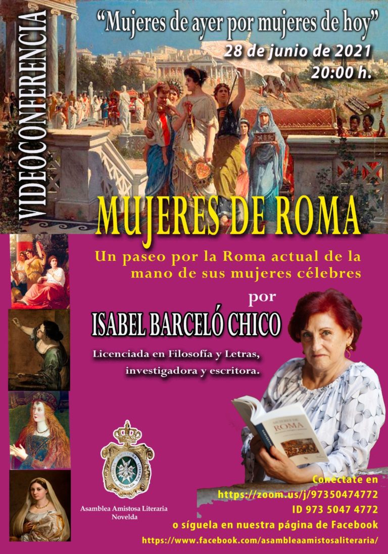 “Mujeres de Roma” de Isabel Barceló Chico