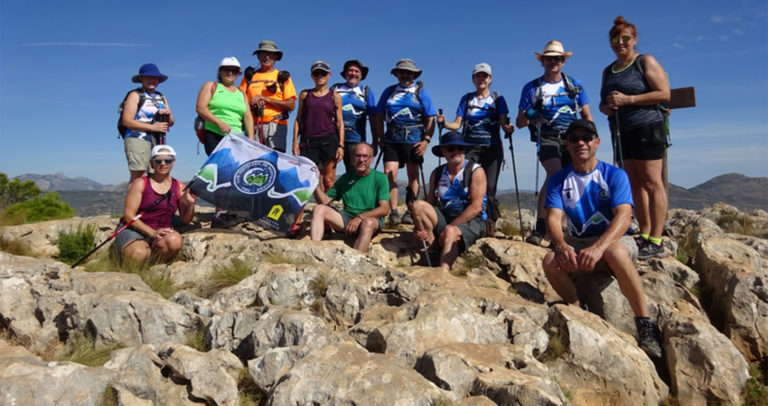 El Club Novelder de Muntanyisme sube por primera vez a la Sierra de Oltà