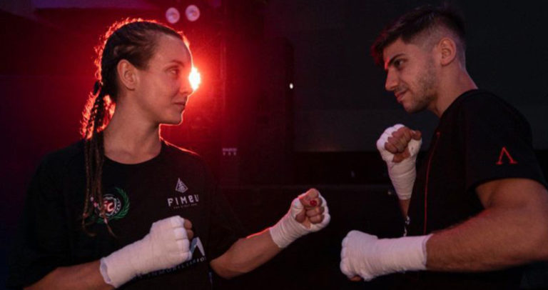 Maite Botella y Kevin Martínez vencen en el Muay Thai Grand Prix