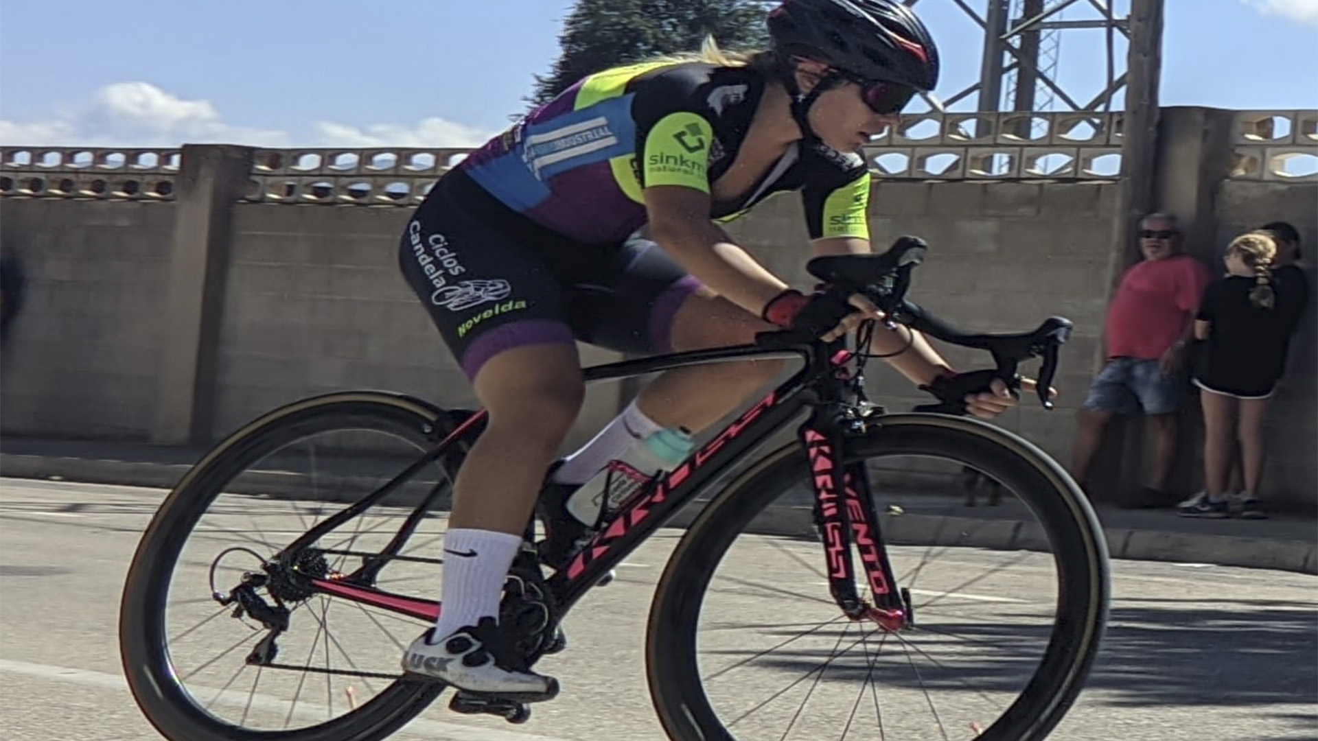 Leyre Toledo se proclamará Campeona Provincial de Ciclismo mañana domingo en en el Trofeo Diputación «Escuelas de Ciclismo»