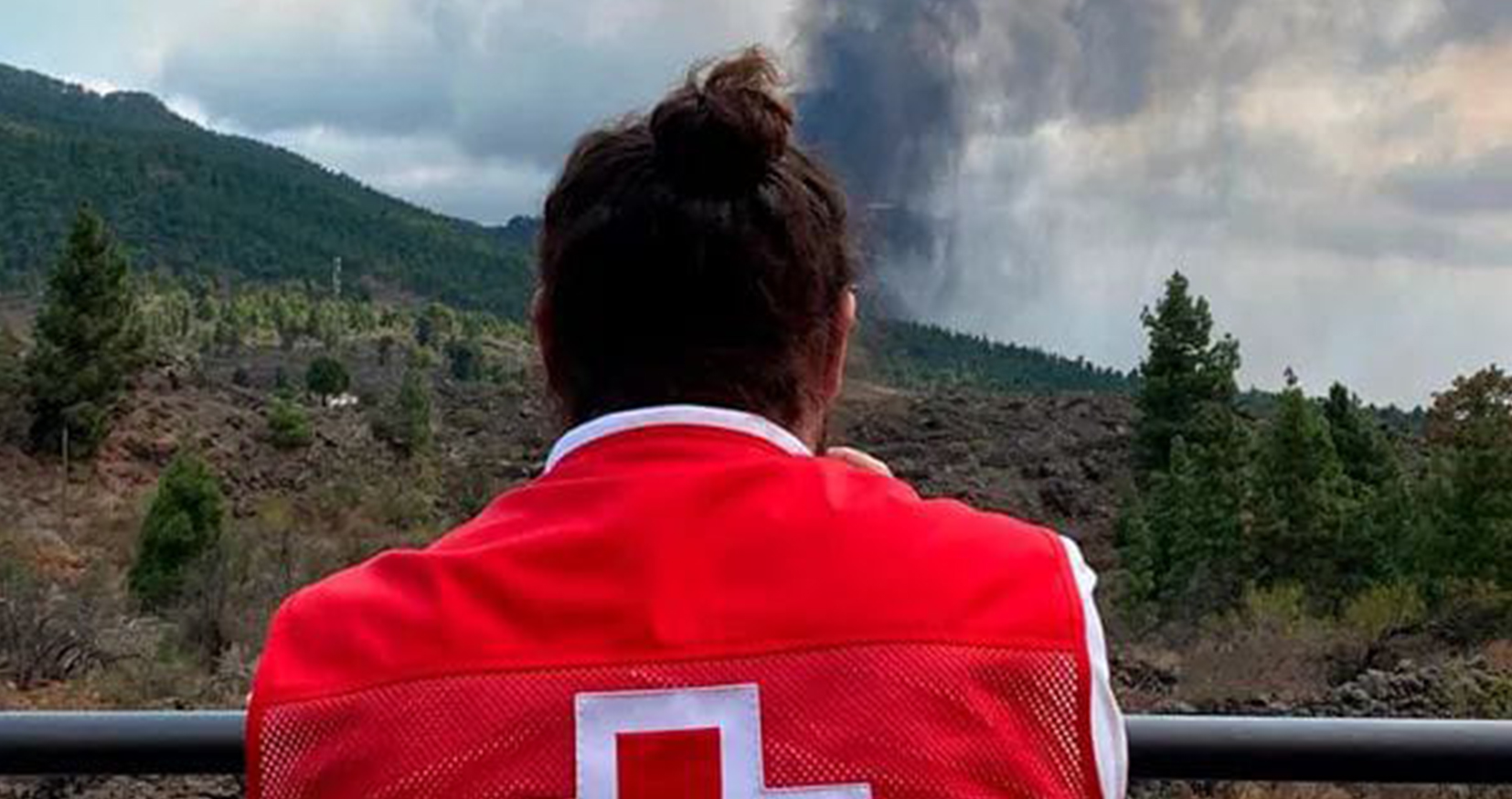 Respuesta de Cruz Roja en el volcán de La Palma