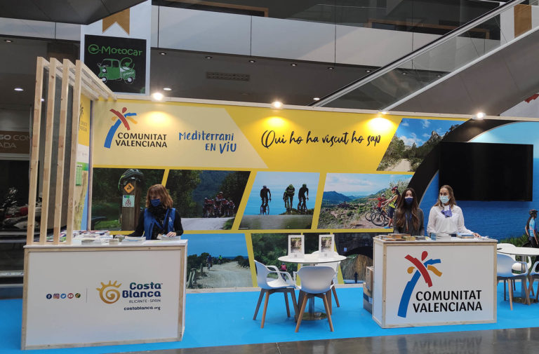 La Costa Blanca exhibe en Valencia Bike’s su potencial como destino para la práctica del ciclismo