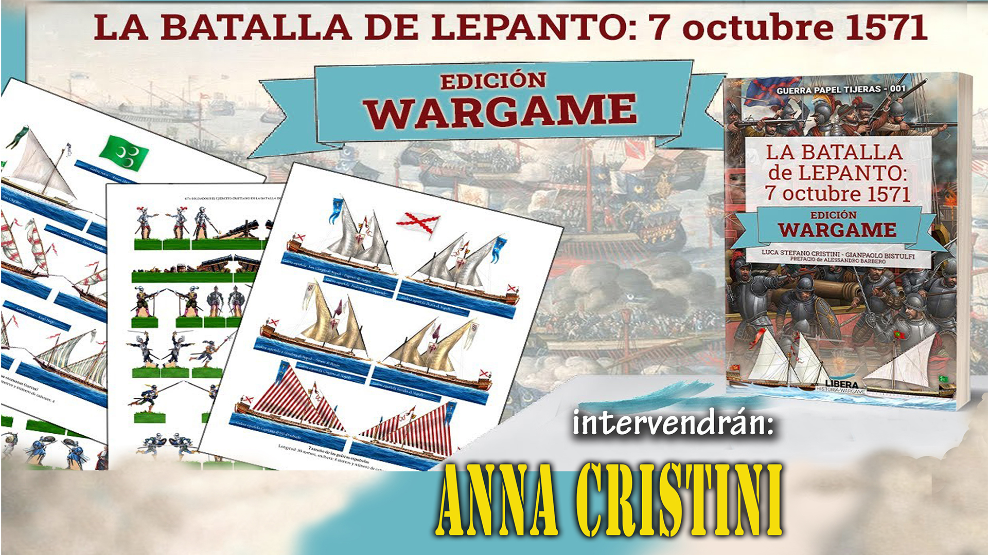 Videoconferencia de Anna Cristini y la Batalla de Lepanto