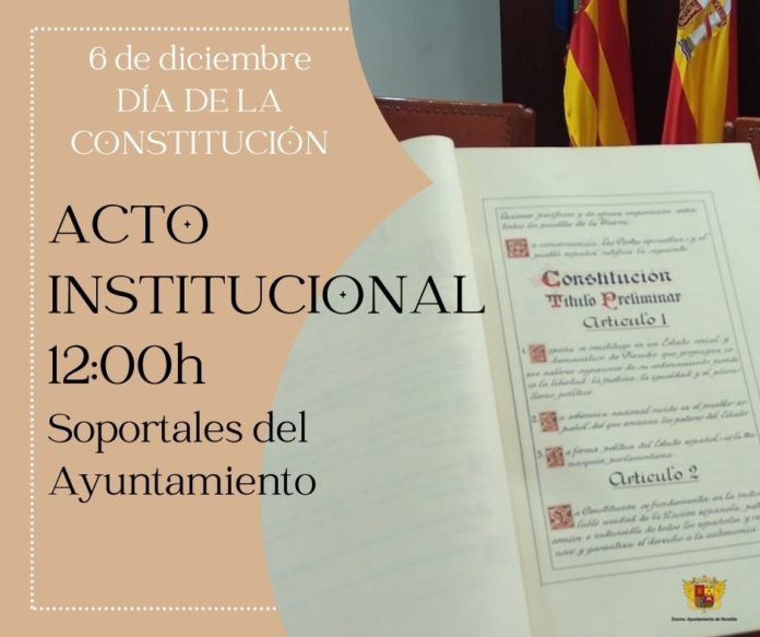 Acto Institucional del día de la Constitución Española