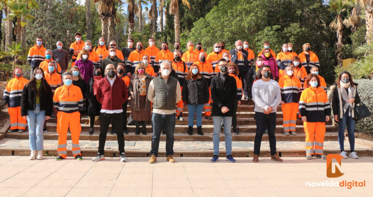 El Ayuntamiento da la bienvenida a los 50 nuevos trabajadores municipales