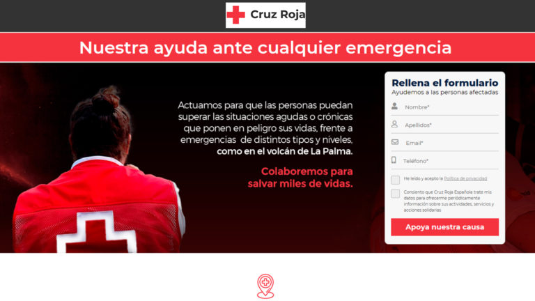 Colabora con Cruz Roja para salvar miles de vidas