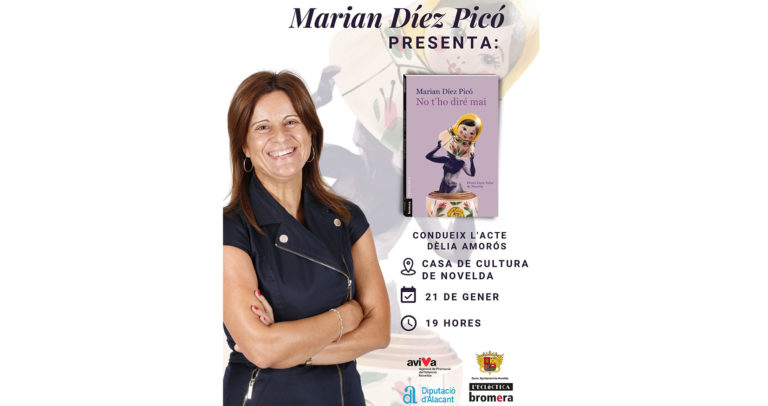 Presentación del libro de Marian Díez Picó el próximo 21 de enero