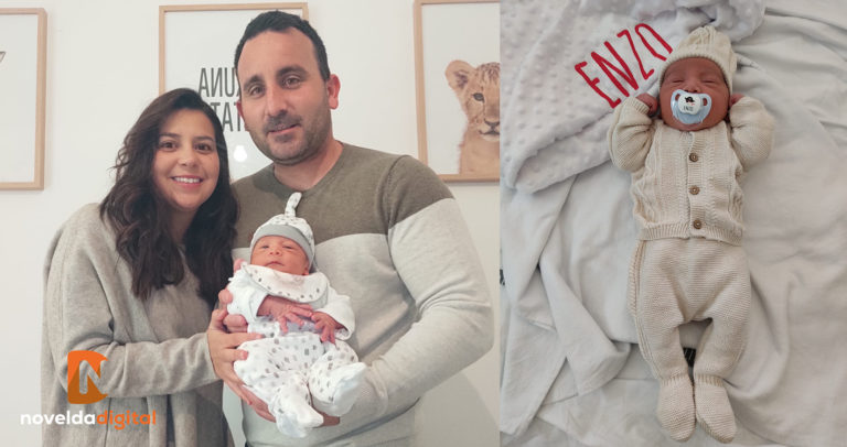 Enzo Abad Serrano es el primer bebé noveldense de 2022