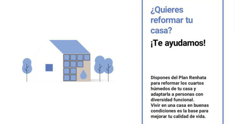 Ayudas para la rehabilitación de viviendas mediante el Plan Renhata