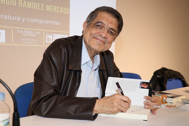 El escritor premio Cervantes 2017, Sergio Ramírez Mercado, presenta la novela “Tongolele no sabía bailar”
