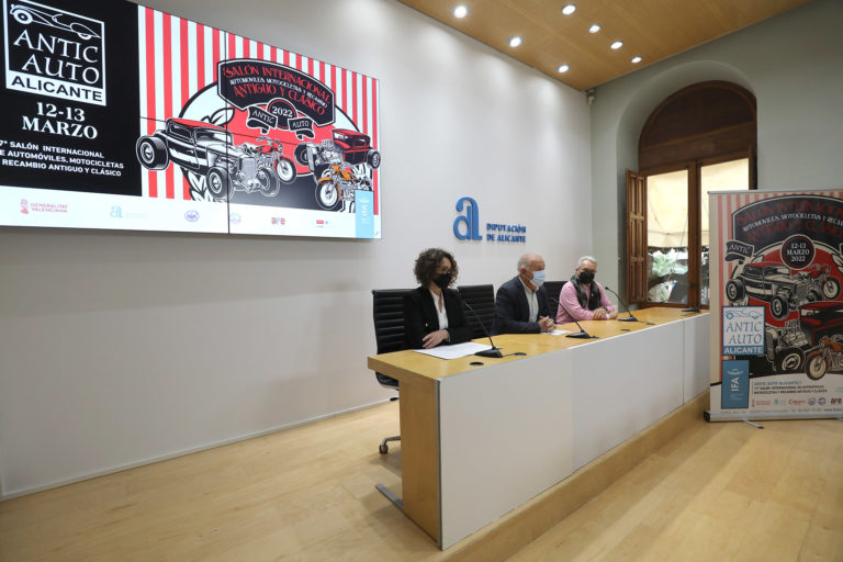 La feria de automóviles y motocicletas Antic Auto llega a IFA con el apoyo de la Diputación de Alicante