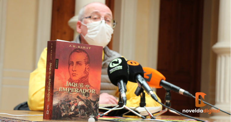 Juan Ramón Barat presentará en Novelda su nuevo libro ‘Jaque al emperador’
