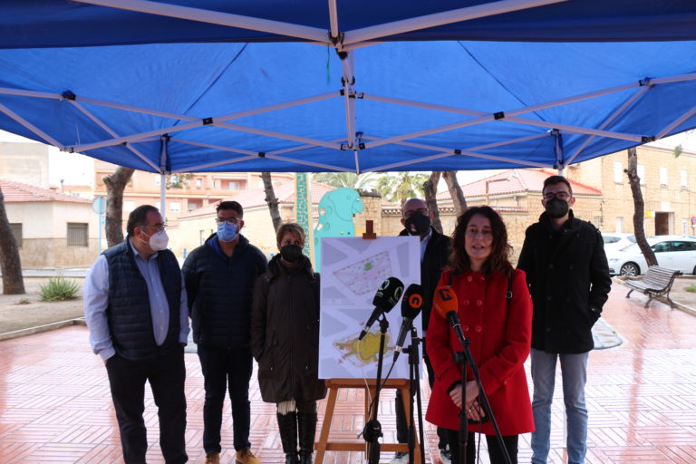 El equipo de Gobierno presenta el proyecto de remodelación del parque San Lázaro