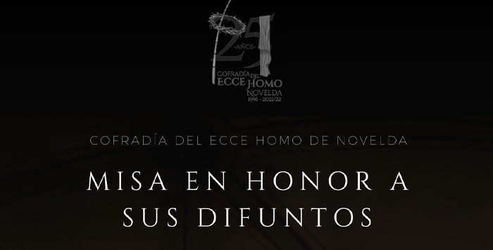 Misa y concierto del Ecce Homo el próximo domingo