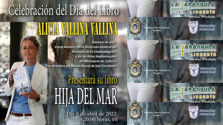 Alicia Vallina Vallina, presenta su libro HIJA DEL MAR en la Farándula