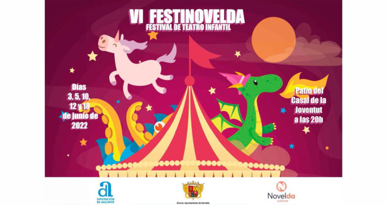 Niños y niñas podrán disfrutar del teatro infantil en la sexta edición de Festinovelda