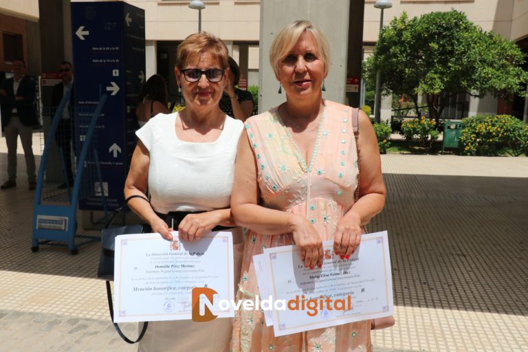 Domitilia Pérez y María Elisa Gómez reciben Mención de Honor en el Día de la Seguridad Privada