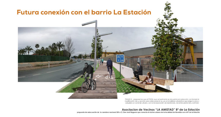 El Ayuntamiento anuncia la futura conexión con el barrio La Estación
