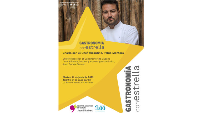 El chef Pablo Montoro visita la Casa Bardin para contar su experiencia y repasar su trayectoria profesional
