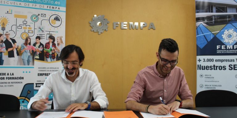 Novelda firma un convenio de colaboración con la Federación de Empresarios del Metal