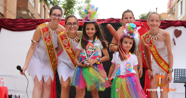 Concurso de disfraces infantiles en las Fiestas del barrio Sagrado Corazón 2022