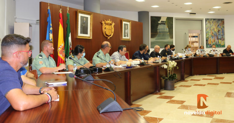 Tiene lugar la reunión de la Junta Local de Seguridad para ultimar los preparativos de seguridad de las Fiestas de Novelda
