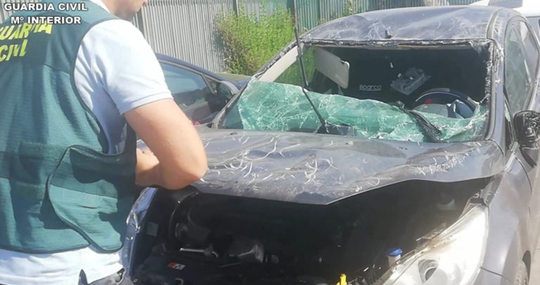 Detenido un hombre tras robar el coche de un vecino de Novelda y destrozarlo en un aparatoso accidente