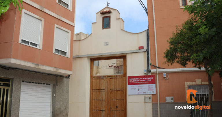 Las obras de rehabilitación de la ermita de Sant Felip comenzarán en apenas dos semanas