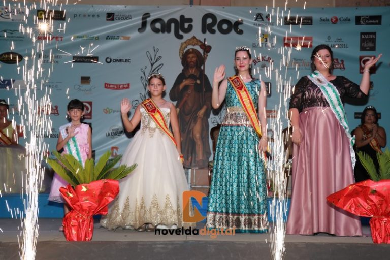 La coronación de las Reinas de la San Roque y el pregón de Mario Miralles dan comienzo a las fiestas de San Roque