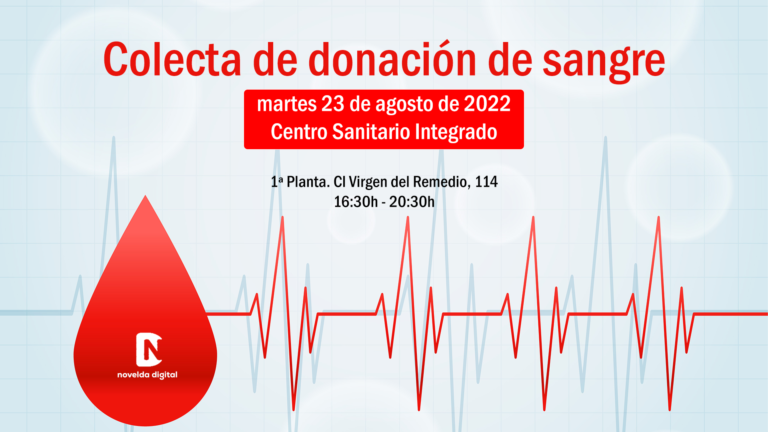 Mañana en el centro de salud nueva colecta de donación de sangre
